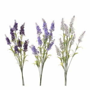 Umelé kvety v súprave 3 ks Lavender – Casa Selección