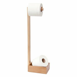 Drevený stojan na toaletný papier z dubového dreva Wireworks Mezza