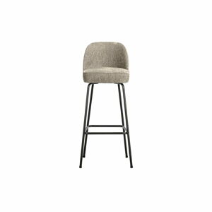 Krémová zamatová barová stolička 103 cm Vogue – BePureHome