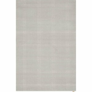 Krémovobiely vlnený koberec 240x340 cm Calisia M Grid Prime – Agnella