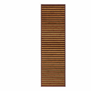 Bambusový behúň v horčicovej farbe/hnedý 60x200 cm – Casa Selección
