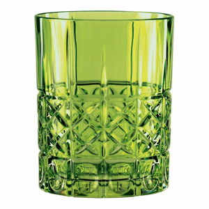 Zelený pohár na whisky z krištáľového skla Nachtmann Highland Reseda, 345 ml