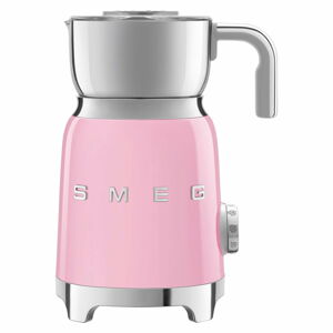 Ružový elektrický šľahač mlieka Retro Style – SMEG