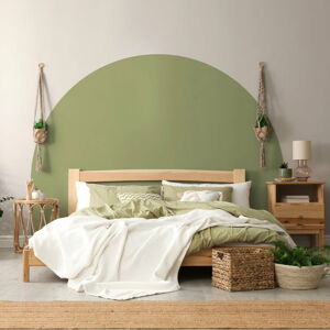 Samolepka na stenu 165x140 cm Olive Green - Ambiance