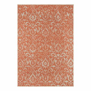 Oranžovo-béžový vonkajší koberec NORTHRUGS Hatta, 200 x 290 cm