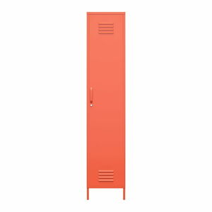 Oranžová kovová komoda Novogratz Cache, 38 x 185 cm