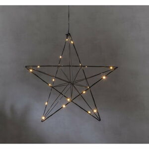 Vianočná závesná svetelná LED dekorácia Star Trading Line, výška 36 cm