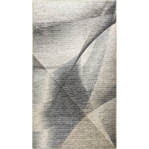 Svetlosivý prateľný koberec 80x50 cm - Vitaus