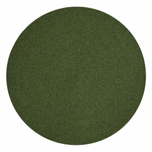 Zelený okrúhly vonkajší koberec ø 200 cm - NORTHRUGS
