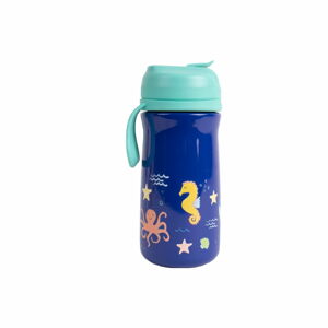 Modrá nerezová detská fľaša 370 ml Ocean - Ladelle