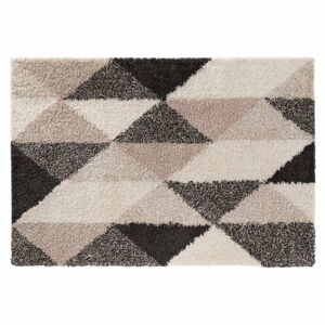 Čierno-béžový koberec 60x110 cm Prism – douceur d'intérieur