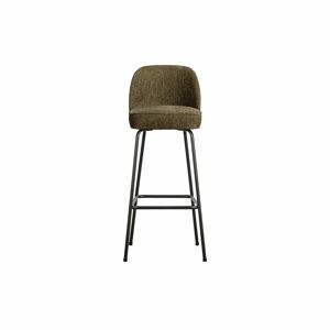 Kaki zamatová barová stolička 103 cm Vogue – BePureHome