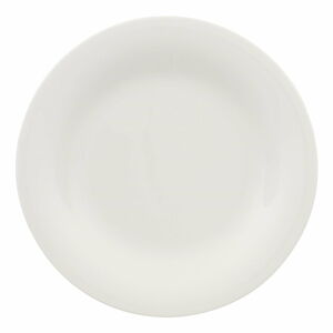 Biely porcelánový dezertný tanier Villeroy & Boch New Cottage, ⌀ 21 cm