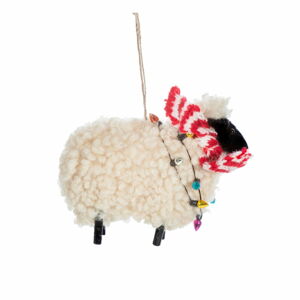 Textilná vianočná ozdoba Sheep – Sass & Belle