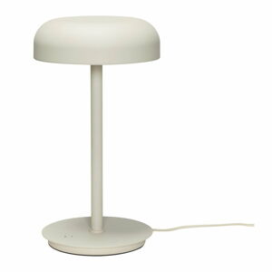 Krémovobiela LED stolová lampa so stmievačom (výška  37 cm) Velo – Hübsch