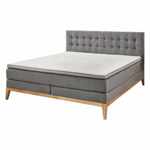 Sivá boxspring posteľ 180x200 cm Westwood – Rojaplast