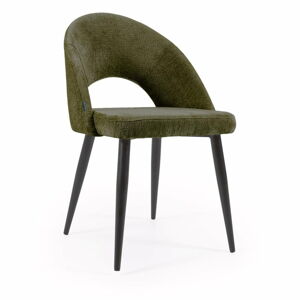 Zelené jedálenské stoličky v súprave 4 ks Mael – Kave Home