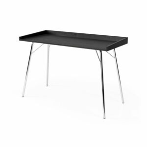 Čierny písací stôl Woodman Rayburn, 115 x 52 cm