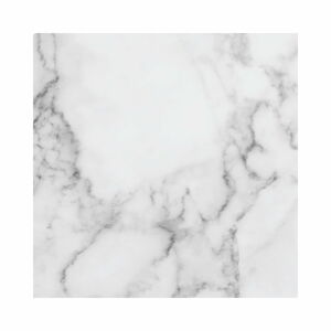 Samolepka na podlahu Ambiance Slab Stickers White Marble, 30 × 30 cm