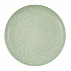 Zeleno-biely porcelánový dezertný tanier Villeroy & Boch It’s my match, ø 24 cm