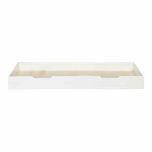 Biela spodná zásuvka pre posteľ WOOOD Nikki, 200 × 90 cm