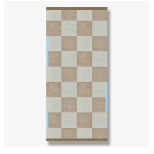 Béžový prateľný koberec 70x150 cm Square - Mette Ditmer Denmark