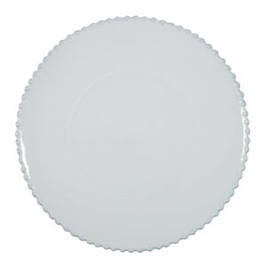 Biely kameninový servírovací tanier Costa Nova Pearl, ⌀ 33 cm