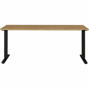 Pracovný stôl s doskou v dubovom dekore 80x180 cm Agenda - Germania