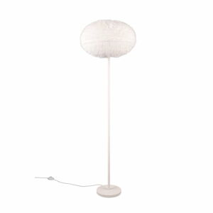 Krémovobiela stojacia lampa (výška  154 cm) Furry – Trio