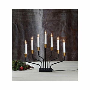 Čierna vianočná svetelná dekorácia Brosa – Markslöjd