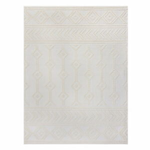 Krémovobiely koberec zo ženilky 160x240 cm Shyla – Flair Rugs