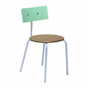 Zelené/v prírodnej farbe jedálenské stoličky v súprave 4 ks Koi – Hübsch