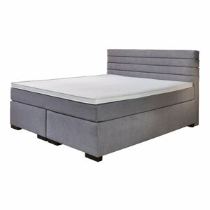 Sivá boxspring posteľ 180x200 cm Kokomo – Rojaplast