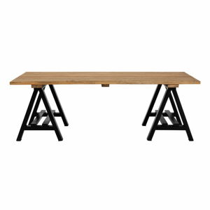 V prírodnej farbe konferenčný stolík s doskou z borovicového dreva 80x140 cm Hampstead – Premier Housewares