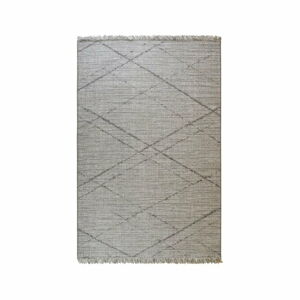 Sivý vonkajší koberec Floorita Les Les Gipsy Grey, 130 × 190 cm