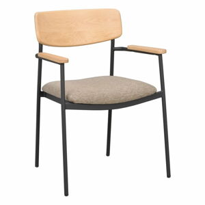 Béžové/v prírodnej farbe jedálenské stoličky v súprave 2 ks Maymont – Rowico