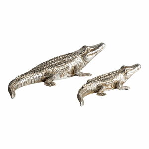 Sošky v súprave 2 ks z polyresínu Crocodiles – Burkina