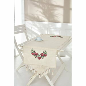 Bavlnený behúň na stôl 50x150 cm Cross - Oyo Concept