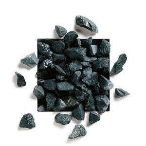 Granulati Zandobbio Okrasné kamene Nero Ebano drvina 8-12 mm 25 kg