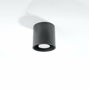 Tmavosivé bodové svietidlo ø 10 cm Roda – Nice Lamps