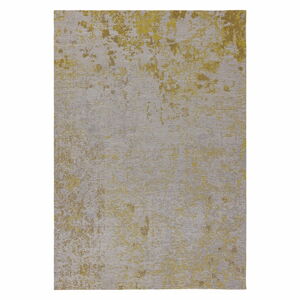 Okrovožltý vonkajší koberec z recyklovaných vlákien 120x170 cm Dara – Asiatic Carpets