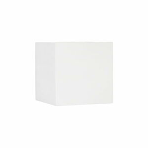 Biele nástenné svietidlo zo sadry SULION Serov