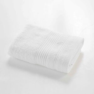 Biely froté bavlnený uterák 50x90 cm Tendresse – douceur d'intérieur