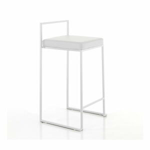 Biele barové stoličky v súprave 2 ks 77 cm – Tomasucci