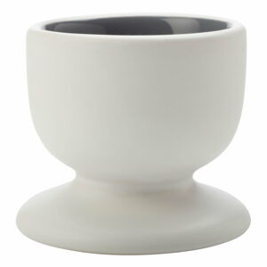 Antracitovo-biely porcelánový kalíšok na vajcia Maxwell & Williams Tint