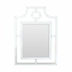 Nástenné zrkadlo s rámom v striebornej farbe Premier Housewares Magno