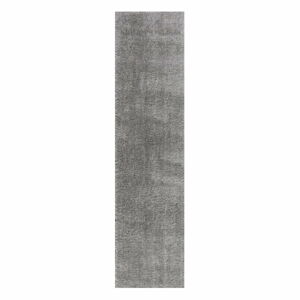 Sivý behúň z recyklovaných vlákien 60x230 cm Velvet – Flair Rugs