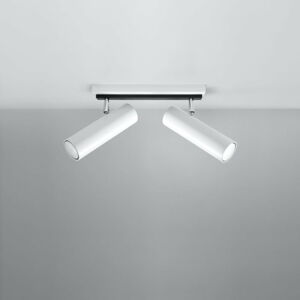 Biele stropné svietidlo 6x30 cm Mira – Nice Lamps