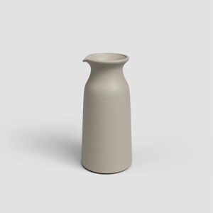 Béžová keramická ručne vyrobená váza (výška  30 cm) Bia – Artevasi