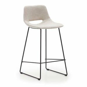 Béžové barové stoličky v súprave 2 ks (výška sedadla 65 cm) Zahara – Kave Home